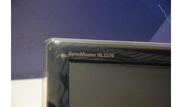tft-scherm SAMSUNG, SyncMaster XL2370, zonder kabels, zonder voet, werking niet gekend